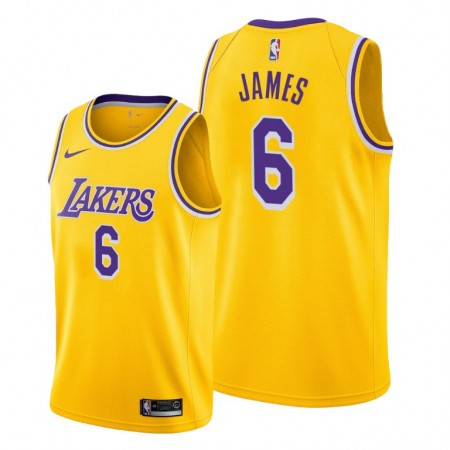 Maillot Basket Los Angeles Lakers LeBron James 6 Nike 2021-22 Icon Edition Swingman - Homme